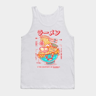 RAMEN ANATOMY (variant 1) Tank Top